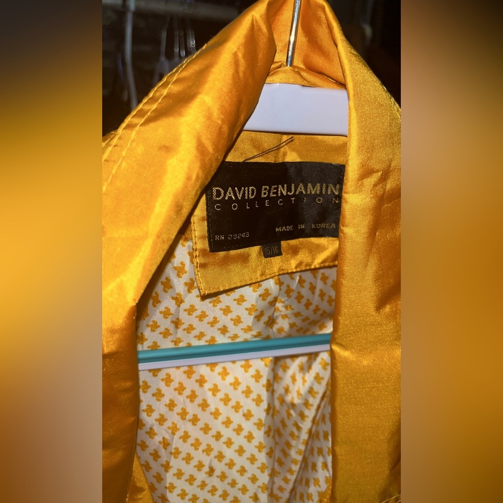 David Benjamin Gold Jacket